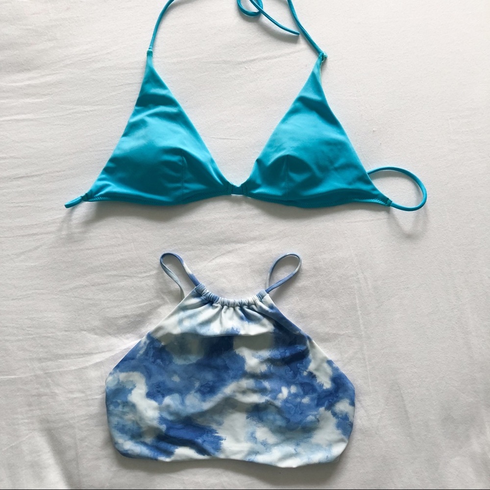 Bundle! 💙 Tie-dye and Teal Top | Size M